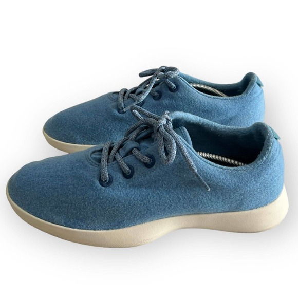 Allbirds The Wool Runners Men’s Light Blue Low Top Running Sneaker Shoe Size 11M - Picture 12 of 12